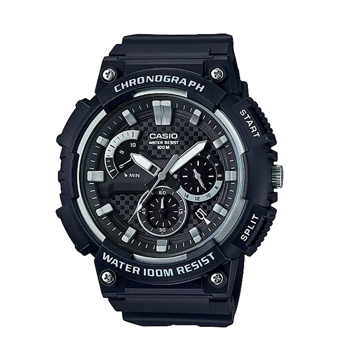 MONTRE CASIO HOMME CHRONO SILICONE